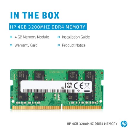 HP 4GB DDR4 3200MHz Memory